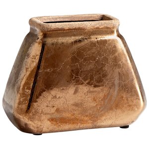 แจกันโลหะทองแดงโบราณสำหรับตกแต่งห้องวาดรูปแจกันดอกไม้ตั้งโต๊ะสำหรับงานแต่งงานและสำนักงานชุด3ชิ้น - Product Image 2