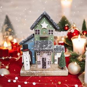 Wholesale <b>Christmas</b> Wooden Theme Home Decoration Supplies Handmade Decoration Indoor <b>Christmas</b> - Product Image 6