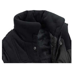 Gilet matelassé surdimensionné décontracté pour hommes OEM Gilet noir d'hiver de grande taille nouveau style - Product Image 3