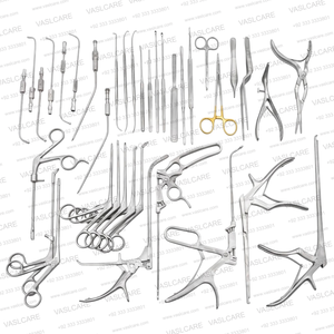 Kit de 40 instruments FESS pour chirurgie endoscopique des sinus, outils chirurgicaux ORL pour l'oreille, ensemble d'instruments de rhinoscopie nasale par Vaslcare - Product Image 2