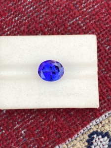 Súper impresionante tanzanita azul real Natural de 4,80 quilates 11x9 MM piedra de corte ovalado grado AAA calidad excelente Color Zoisita Natural - Product Image 6