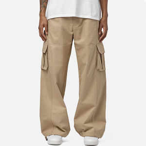 กางเกงคาร์โก้ผู้ชายสไตล์ลำลองหลายกระเป๋ากางเกงคาร์โก้ของสะสมแฟชั่นใหม่ล่าสุด - Product Image 6