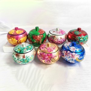 Luxury Round Lacquer Jars Small <strong>Container</strong> Jar Candy Storage <strong>Containers</strong> Decor <strong>Gifts</strong> <strong>Wholesale</strong> Made in Vietnam - Product Image 2