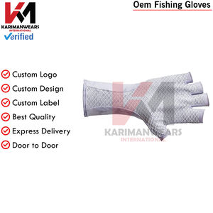 Gant de soleil pour hommes Gants de pêche sans doigts à séchage rapide Protection UV Grip Activités de plein air Gants de pêche multi-usages - Product Image 5