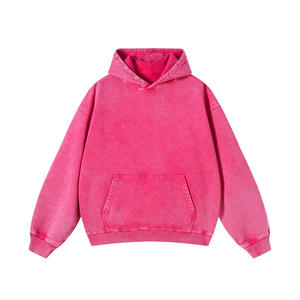 เสื้อฮู้ดแบบสวมหัวผ้าคอตตอน100% ซักได้ใส่ได้ทั้งชายและหญิงผ้าฟลีซมีตัวอักษรระบายอากาศใส่กระเป๋าไซส์ใหญ่พิเศษสำหรับฤดูใบไม้ร่วง - Product Image 3