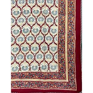 Textil para el Hogar de Algodón Estampado a Mano con Diseño Dohar - Product Image 1