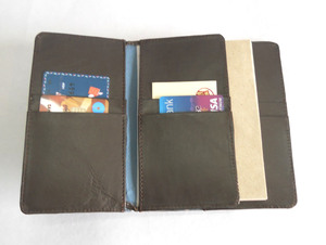 Tarjetero de Cuero Genuino al por Mayor, Aroma y Tacto Agradables, Ranuras Interiores para Tarjetas de Crédito y Recargables - Product Image 2