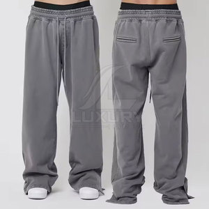 New Arrival High Quality Men Acid Wash <b>Trouser</b> Straight Mid Rise Lightweight Casual Wear Best Price - Product Image 2