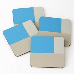 Sous-verres personnalisés pour boire du thé Forme et taille imprimées Sous-verres en acacia avec support fournis par l'usine SCI - Product Image 2