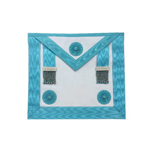 Fabricado en cuero Master Masons grado Delantales con bolsillo masónico Regalia Delantal transpirable de Pakistán - Product Image 1