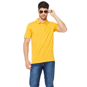 Polo à manches courtes personnalisé pour hommes, polo en tissu tricoté extensible, respirant et confortable, polo anti-boulochage grande taille - Product Image 2