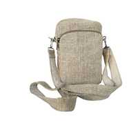 Sac à bandoulière en chanvre durable unisexe fait à la main Durable Eco matériaux organiques Simple Lady multi-usages Portable voyage