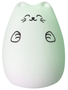 Luce notturna a LED in silicone con USB per gatti, 10 modalità di illuminazione (F-Bright 2400614) - Product Image 3