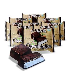 Malvaviscos Exóticos con Chocolate y Pistacho, Chocolate Semidulce Cubierto de Chocolate Marrón, 35g, Forma de Cubo, 160 Unidades para Venta al por Mayor - Product Image 2