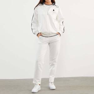 ชุดวอร์มผ้าคอตตอนแบบ2 in 1ของผู้หญิงชุดวอร์มแบบรูดซิปด้านหน้าสำหรับฤดูหนาวระบายอากาศได้ดีผ้าคอตตอนสี100% - Product Image 4