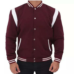 Chaqueta Varsity de Invierno para Hombre, Nueva Llegada 2026, Tela de Lona Transpirable, Estilo Urbano, Logotipo Frontal - Product Image 5