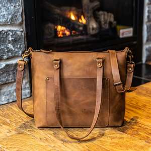 Haute qualité nouvelle mode femmes sac fourre-tout Vintage en cuir véritable grande capacité un sac à bandoulière sac à main LTB-0001 - Product Image 5