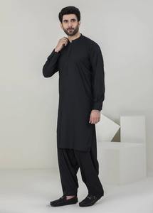 Traje Shalwar Kameez de Verano para Hombre, Diseño Más Reciente de 2026, Hecho en Fábrica, Informal, de Algodón, Mangas Largas, Color Sólido, para Eid, Tradicional Musulmán - Product Image 4