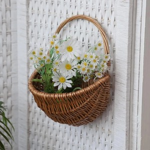 Artex Green Earth Decorate Plant <b>Flower</b> <b>Baskets</b> Handmade Storage <b>Baskets</b> Natural Rattan Modern Multifunction Eco-Friendly Made - Product Image 5