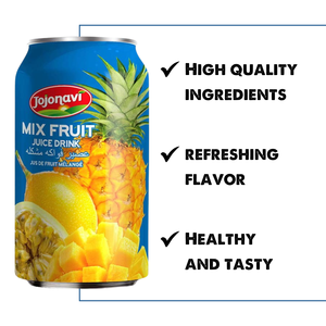 เครื่องดื่มน้ำผลไม้ผสม jojonavi 330มล. ผลิตฉลากส่วนตัว - Product Image 3