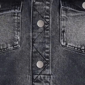 Nueva moda de alta calidad, ropa de calle, chaqueta vaquera para hombre, precio al por mayor, chaqueta vaquera de tacto suave de calidad fina para hombre - Product Image 5