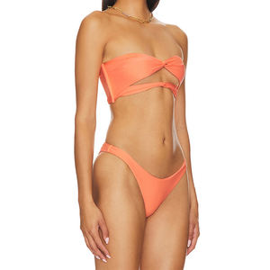 2025 Traje de baño para niñas Fabricante de Bikini OEM Diseño bonito Ropa de baño para mujeres Bikini para damas - Product Image 3