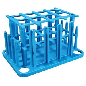 Support pour tubes à essai PP pour 8 tubes de 25 mm - Product Image 1