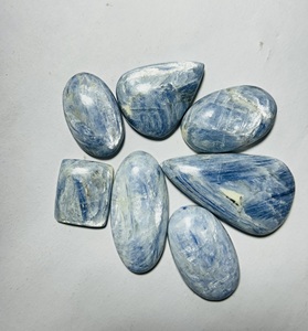 ไคยาไนท์คาโบชองเรกิคริสตัลควอตซ์ธรรมชาติอัญมณีหัตถกรรมพื้นบ้านสำหรับตกแต่งไคยาไนต์สีฟ้า - Product Image 3