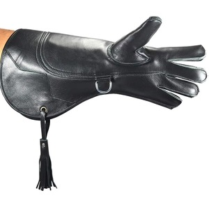 ถุงมือหนังลายเหยี่ยวถุงมือฝึกนกอินทรีออกแบบได้ตามที่ต้องการ - Product Image 1