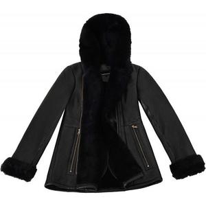 Top Selling OEM <b>Women's</b> Shearling & Lambskin Leather <b>Jacket</b> Breathable Quick Dry Premium Handmade Genuine Leather Winter - Product Image 3