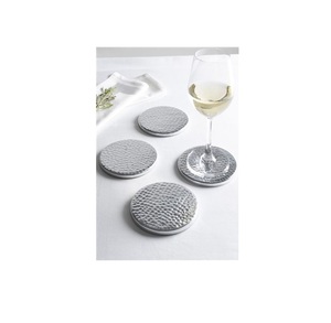 Designer Classic Antique Pattern Stainless Steel <b>Coasters</b> Long-Lasting Finish High Quality Base Handmade Eco-Friendly for <b>Table</b> - Product Image 2
