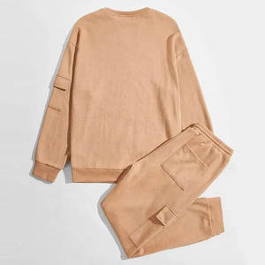 Conjunto de sudadera Jogger de gran tamaño Unisex de alta calidad, chándal de hombre de etiqueta privada de peso pesado de algodón 100% para la temporada de primavera - Product Image 2