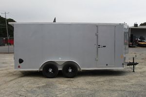 Nouvelle conception de remorque de transport fermée 4x6, transporteur compact et durable avec une seule porte arrière, cadre en acier, construction résistante aux intempéries - Product Image 4