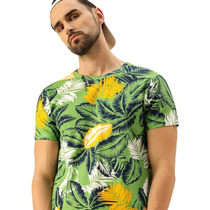 En talla grande, los hombres coloridos usan camisetas de algodón y fibra de bambú para hombres de Pakistán, nuevas camisetas con estilo - Product Image 6