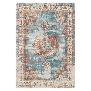 <b>RUGS</b> DEPOT LXDP-0446 Wholesale Multicolor Neutral Marble Effect Digital Printed Machine Washable Chenille Area <b>Rug</b> <b>Non</b> <b>Slip</b> - Product Image 1