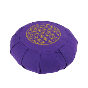 Cojín de Yoga al aire libre bordado suave cómodo Zafu plisado para meditación y relajación buen precio corrección de postura - Product Image 1