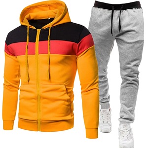Conjuntos de chándal para hombre Sudadera con capucha y pantalones Mujer Jersey con capucha de color sólido + Pantalones Traje Ropa deportiva informal Conjuntos Hombre - Product Image 5