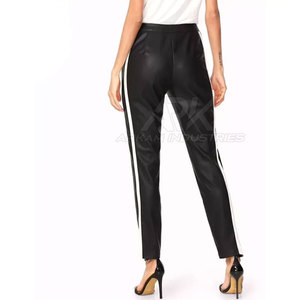 Stylish Casual Women Leather <b>Pant</b> With Smooth Texture And Comfortable Shape For Fashion Daily Wear - Product Image 2