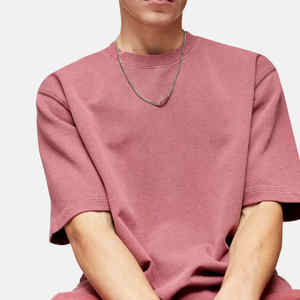 Tenue d'été pour hommes avec logo personnalisé en gros respirant 100% coton t-shirt surdimensionné et short décontracté ensemble délavé style uni - Product Image 3