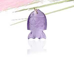 Natural Mix Stone Hand Carved Fish Shape Gemstone Pendant 925 <b>Sterling</b> <b>Silver</b> Gold Plated Necklace <b>Charms</b> Loose Stones In Bulk - Product Image 6