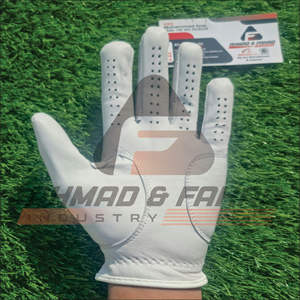 ถุงมือกอล์ฟหนังแท้ PU Cabretta ถุงมือกอล์ฟสไตล์คลาสสิกออกแบบโลโก้ได้ตามต้องการมีการป้องกันรังสียูวี - Product Image 2