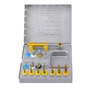 Kit de Implantes Dentales Chapados en Oro, Juego de Llaves Dinamométricas de Trinquete Restauradoras, Instrumentos de Cirugía Oral - Product Image 6