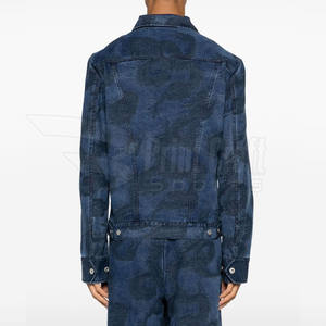 แจ็คเก็ตยีนส์ผู้ชายสั่งตัดไซส์ใหญ่ ขายดี ดีไซน์ล่าสุด ราคาถูก แจ็คเก็ตยีนส์ผู้ชายสำหรับฤดูหนาว - Product Image 3