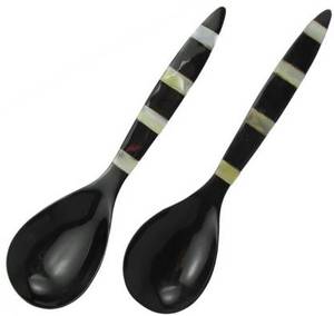 Cuchara de barra de cuerno de búfalo de buey Natural 100%, cubiertos pulidos de la mejor calidad, cubiertos, estilo Animal único, restaurante, artesanías naturales - Product Image 6