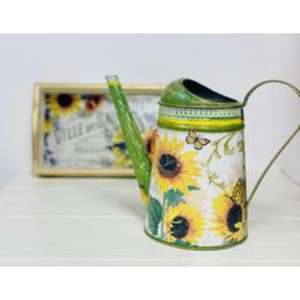 กระป๋องน้ำโลหะสำเร็จรูปแบบพรีเมี่ยมสำหรับสวนพร้อมการเคลือบสนิมการออกแบบที่มีน้ำหนักเบาและรางน้ำที่มีประสิทธิภาพ - Product Image 1