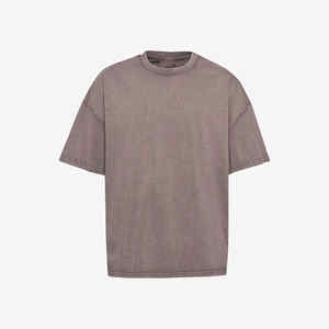 Nuevo Diseño 2025, Camisetas Hip Hop Extra Grandes para Hombre, 100% Algodón, 230 g/m², Lavado Ácido, Personalizadas - Product Image 2