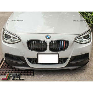 ลิ้นกันชนหน้าคาร์บอนไฟเบอร์ผสมไฟเบอร์กลาส ติดตั้งง่าย สำหรับ BMW F20 F21 ซีรีส์ 1 M-Sport ปี 2012-2014 - Product Image 1