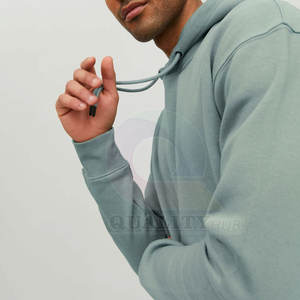 เสื้อฮู้ดสวมหัวสำหรับผู้ชายมาใหม่เสื้อกันหนาวขนแกะสีพื้นกันลมระบายอากาศได้ดีขนาด6XL - Product Image 4