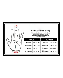 Guantes de bateo de béisbol de nuevo diseño, guantes de bateo con aberturas ajustables de secado rápido y ligeros con logotipo de colores personalizado - Product Image 5