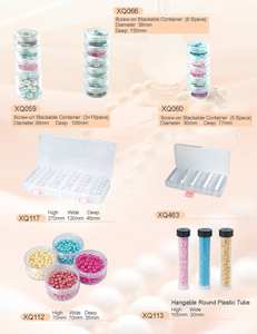 Fabrication de bijoux boîte de rangement compartiment boîte perle organisateur diviseur plastique PP perles outils passe-temps artisanat bricolage - Product Image 1